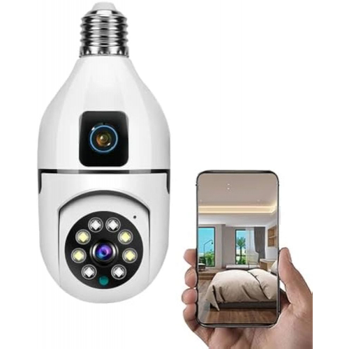 Nova Cam Bulb Ptz Dual Lens Wi-FI IP Camera