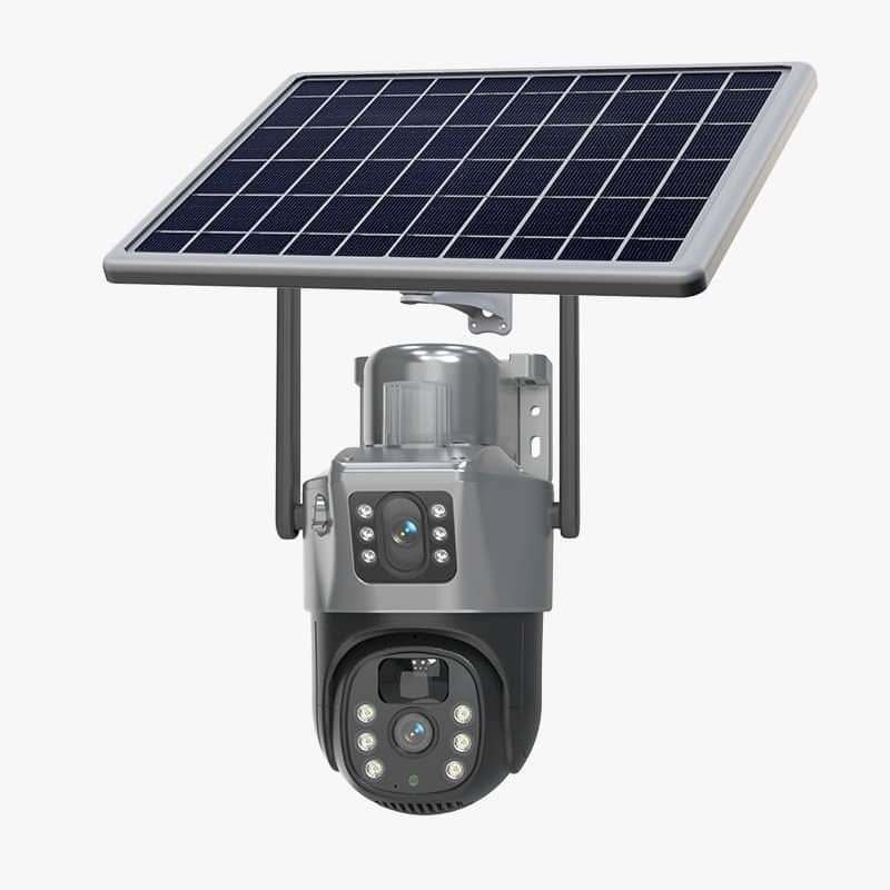 Nova Cam Solar Dual Lens 4G Sim Support Camera