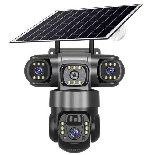 Nova Cam Solar 3 Lens 4G Sim Support Camera