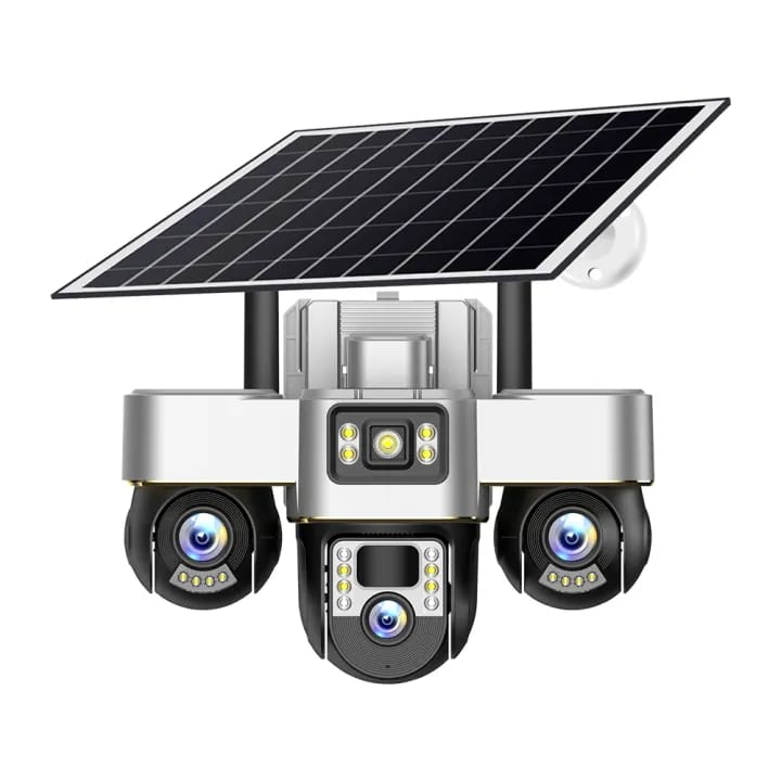 Nova Cam Solar 3 Lens Moving 4G Sim Support Camera