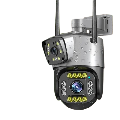 PTZ Outdoor WaterProof Dual Lens Wi-FI IP Camera