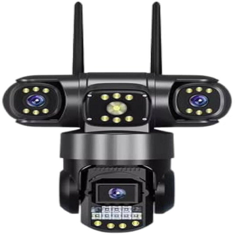 V380pro PTZ Outdoor WaterProof 3 Lens 4G Sim Supported Camera.