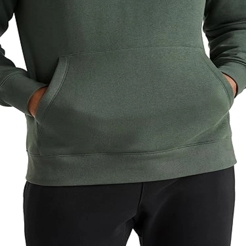 Reebok Men’s Finisher Hoodie, Standard Fit, Midweight Cotton-Poly Fleece Fabric