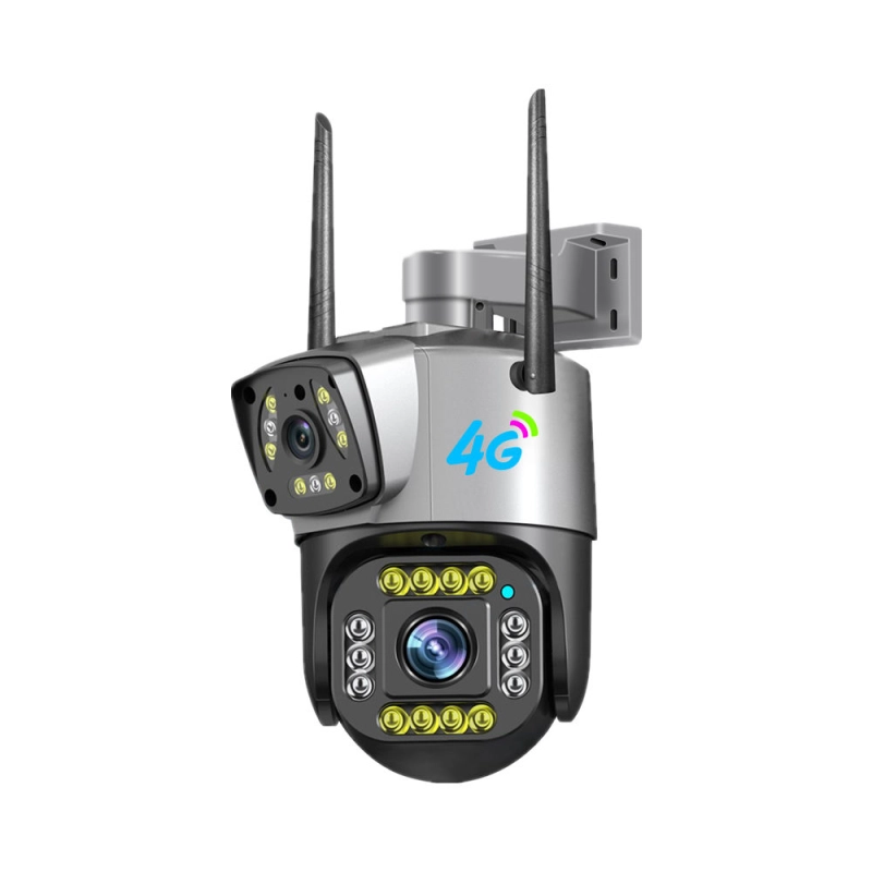 V380pro PTZ Outdoor WaterProof Dual Lens 4G Sim Supported Camera.